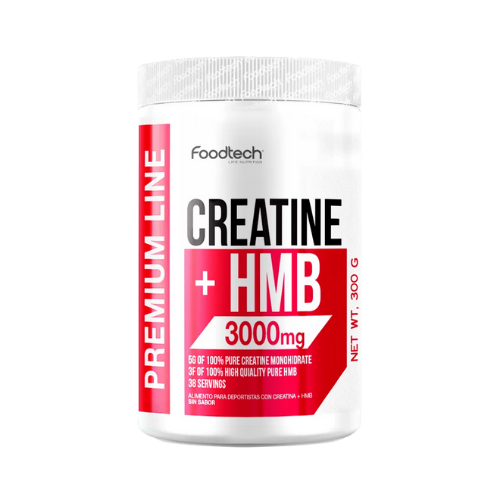 CREATINA + HMB  FOODTECH 300 GR