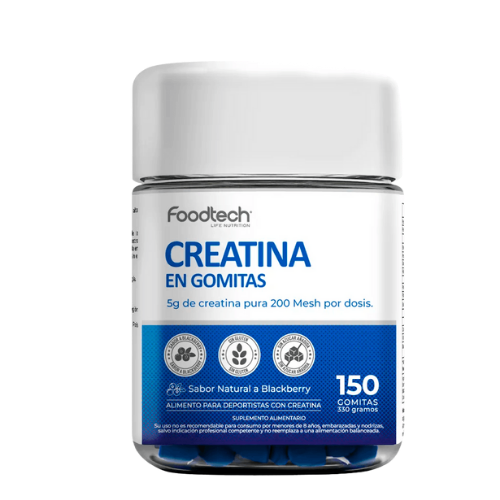 CREATINA EN GOMITAS FOODTECH 330 GR