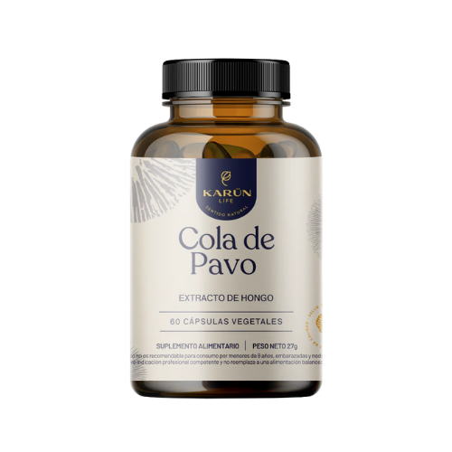 COLA DE PAVO – DEFENSAS, EQUILIBRIO Y BIENESTAR INTEGRAL | 60 CÁPSULAS VEGETALES - KARÜN LIFE