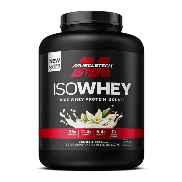 ISOWHEY® 100% WHEY ISOLATE – MUSCLETECH (Vainilla)