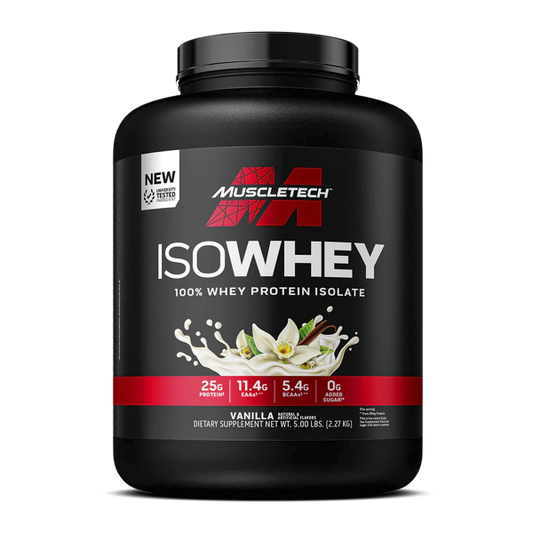 ISOWHEY® 100% WHEY ISOLATE – MUSCLETECH (Vainilla)