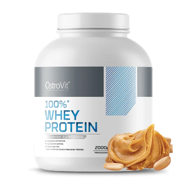 100% WHEY PROTEIN – OSTROVIT (SABOR MANI/PEANUT)