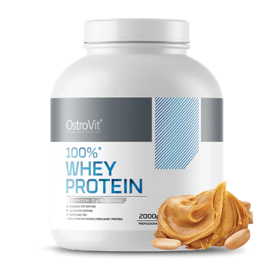 100% WHEY PROTEIN – OSTROVIT (SABOR MANI/PEANUT)